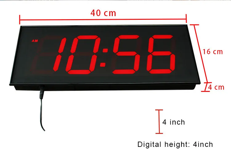 led red wall clock 2 led red wall clock 2