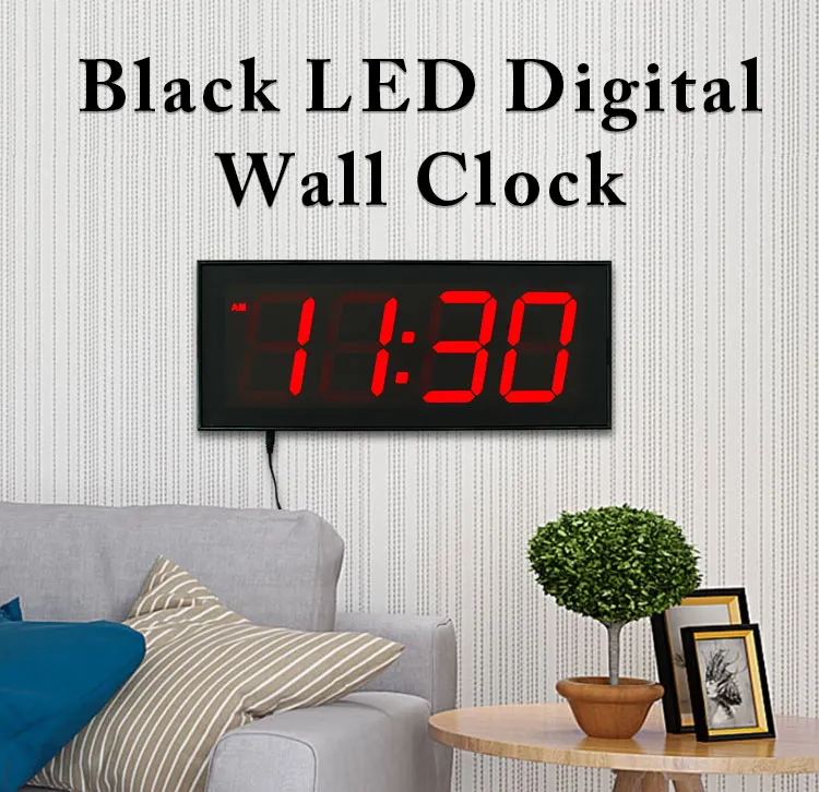 led red wall clock 1 led red wall clock 1