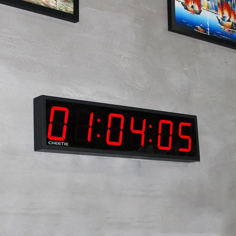 Đồng hồ kỹ thuật số LED màu đỏ