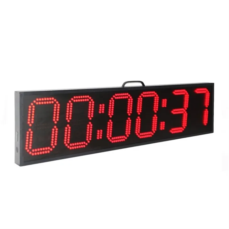 led clock with temperature